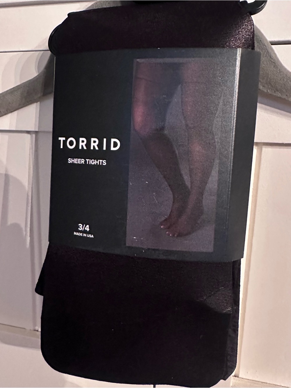 torrid NWT Black Sheer Tights - Classic Opaque Style Plus 3X/4X